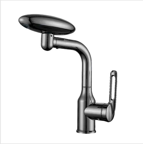 Bathroom sink faucet - , gunmetal