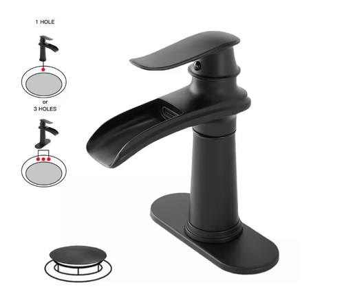 Bwe waterfall faucet - bwe, matte